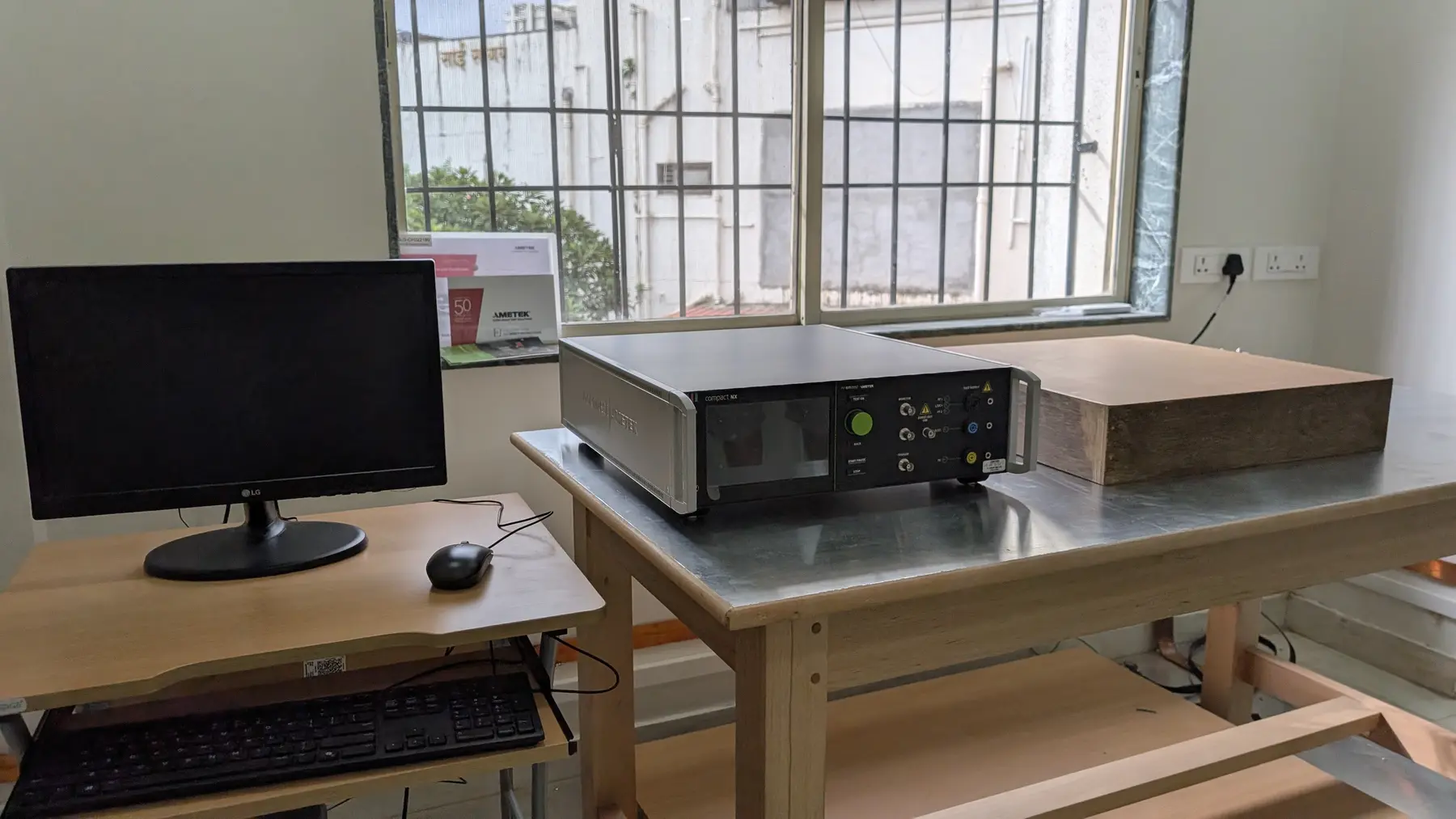 EMC and EMI pre-compliance test bench at MSASPL